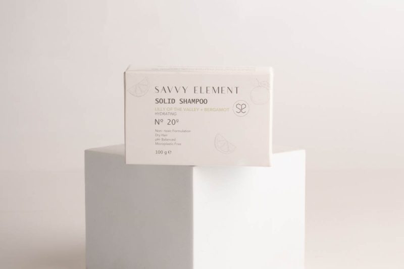 Solid Shampoo for Dry Hair by Savvy Element